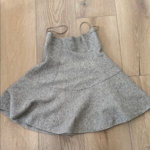 Zara Gray Mini Skirt
